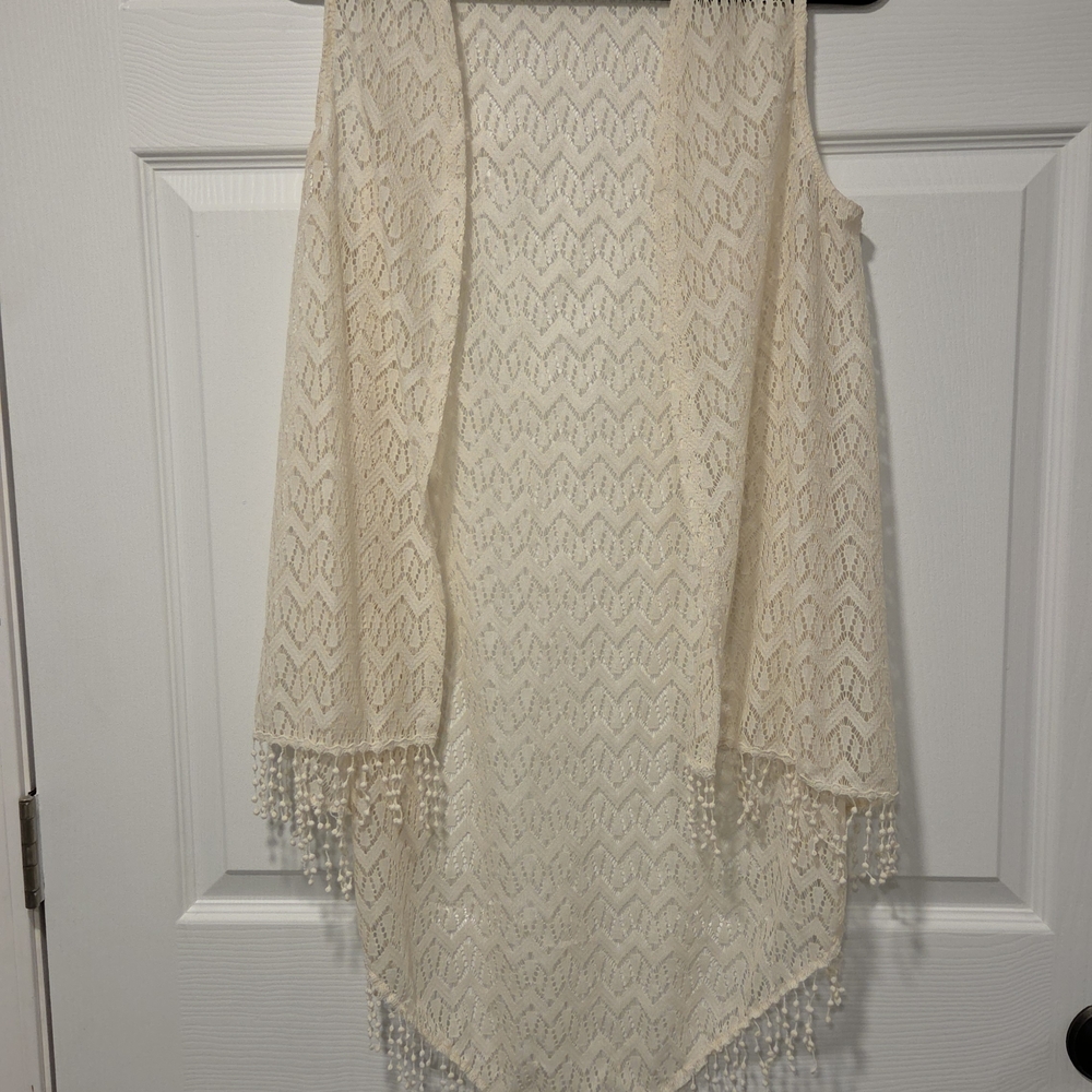 Espresso Cream Lace Top